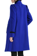 Momo Maternity "Madison" Double Breasted Wool Blend Coat