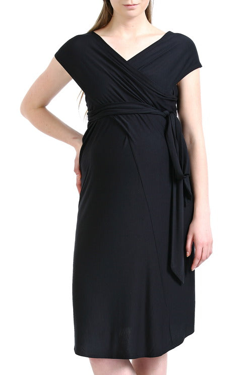 Momo Maternity Avery Infinity Wrap Dress Momo Maternity Avery Infinity Wrap Dress