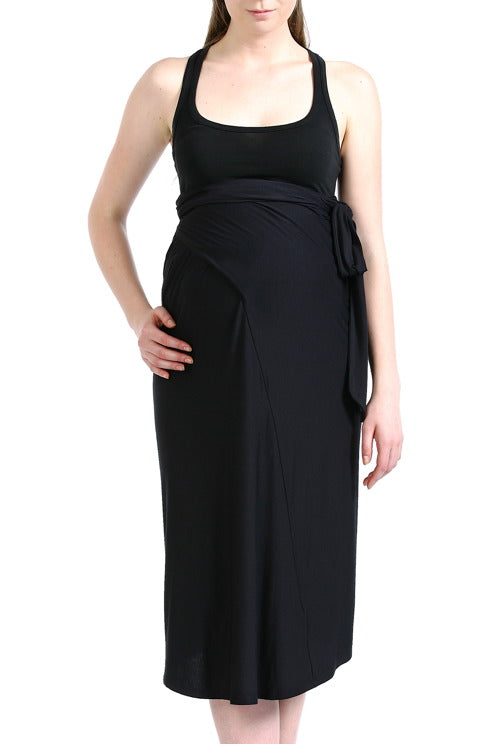 Avery" Convertible Infinity Black Wrap Dress | Momo Maternity MOMOBABY Avery" Convertible Infinity Black Wrap Dress | Momo Maternity MOMOBABY